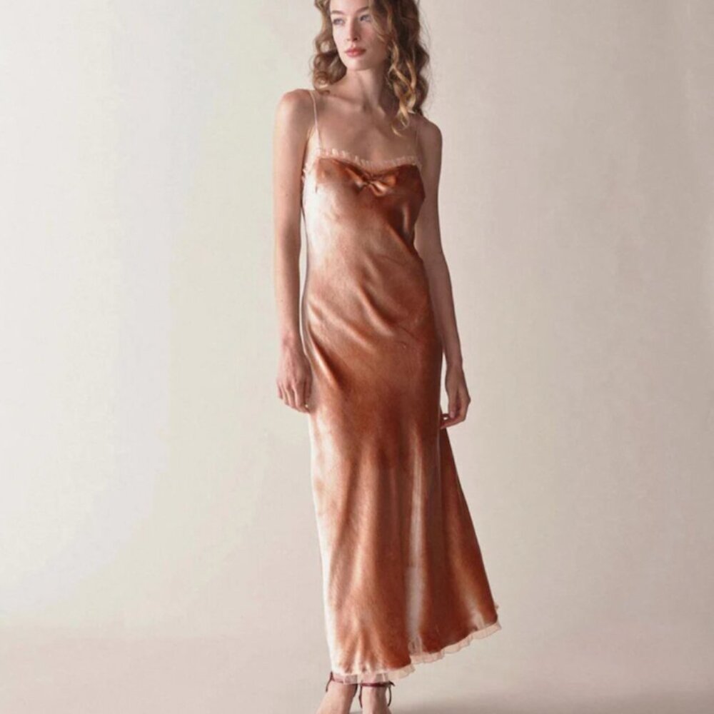 Doen Rose Blush Calsi Dress XS NWOT